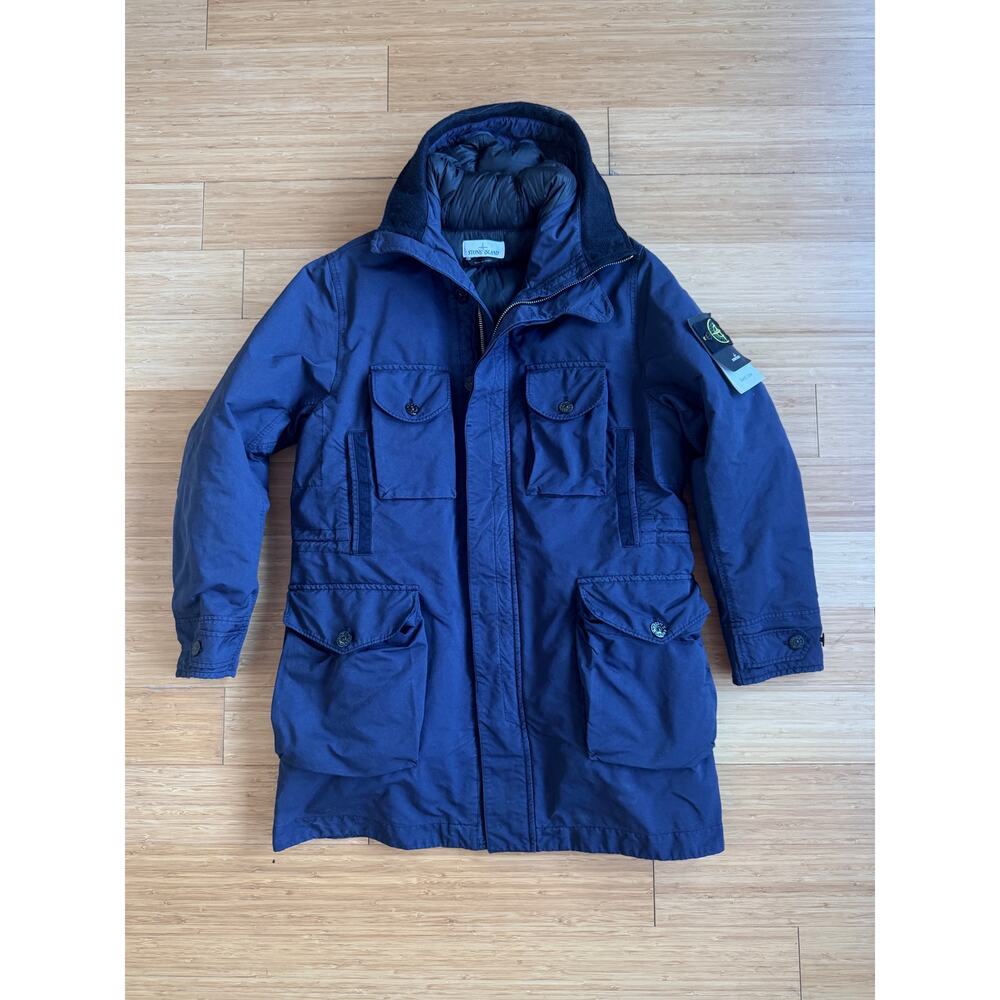STONE ISLAND 70549 David TC Down Parka FW21 Navy